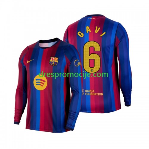 FC Barcelona Gavi 6 Dres Domaći 2026/2027 Dugim Rukavima FC Barcelona Gavi 6 Dres Domaći 2026/2027 Dugim Rukavima